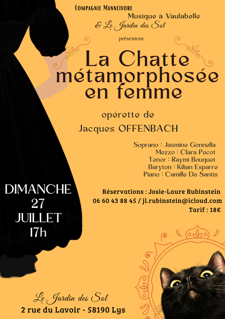 Opérette Offenbach Jardin des Sol